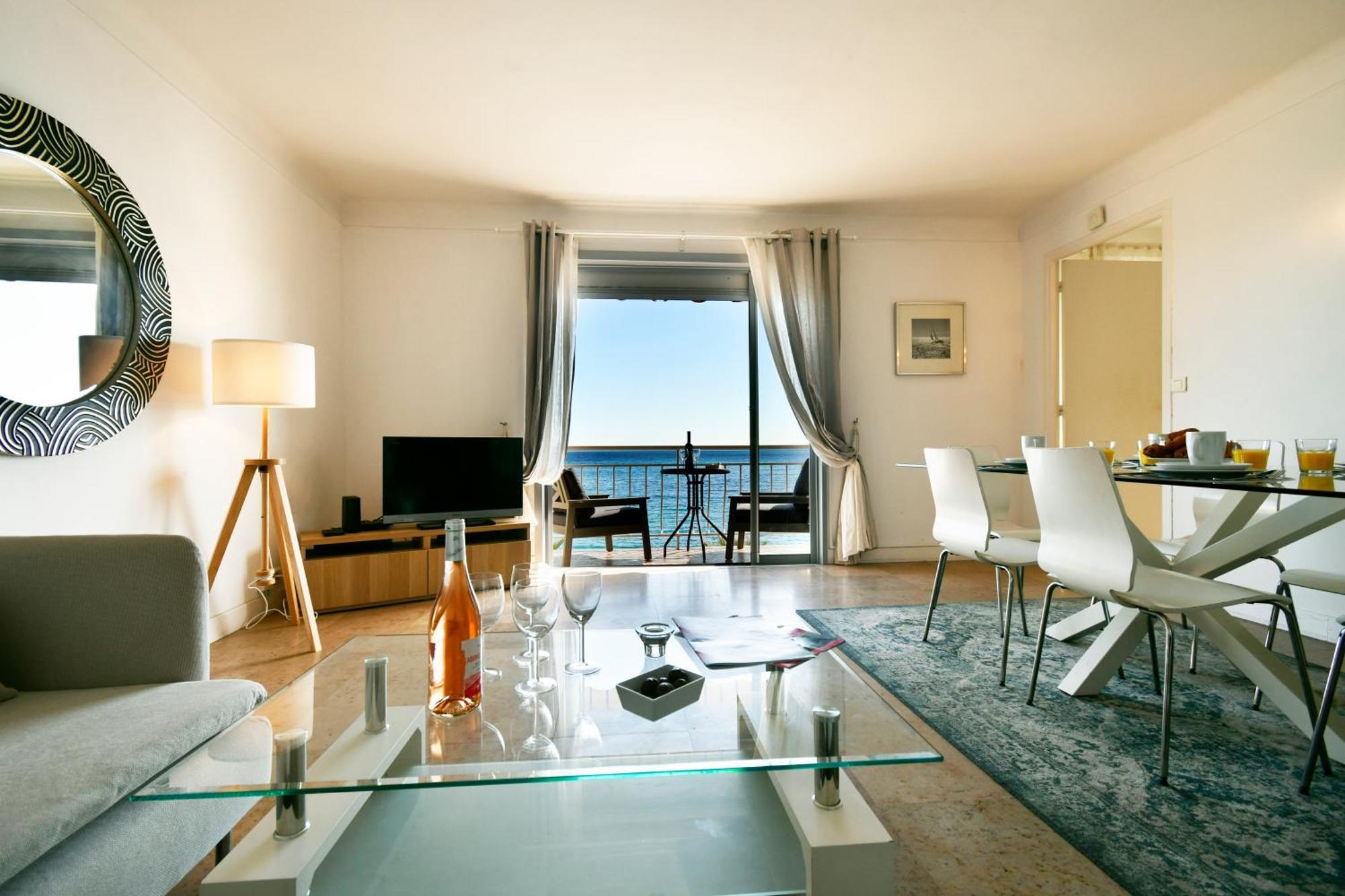Plage Du Midi- Vue Sur Mer Standing Presta Cannes Luaran gambar